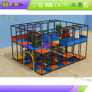 compact indoor adventure park equipment full layout