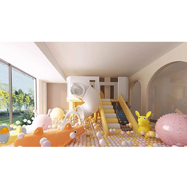 Indoor amusement park software breakthrough equipment
