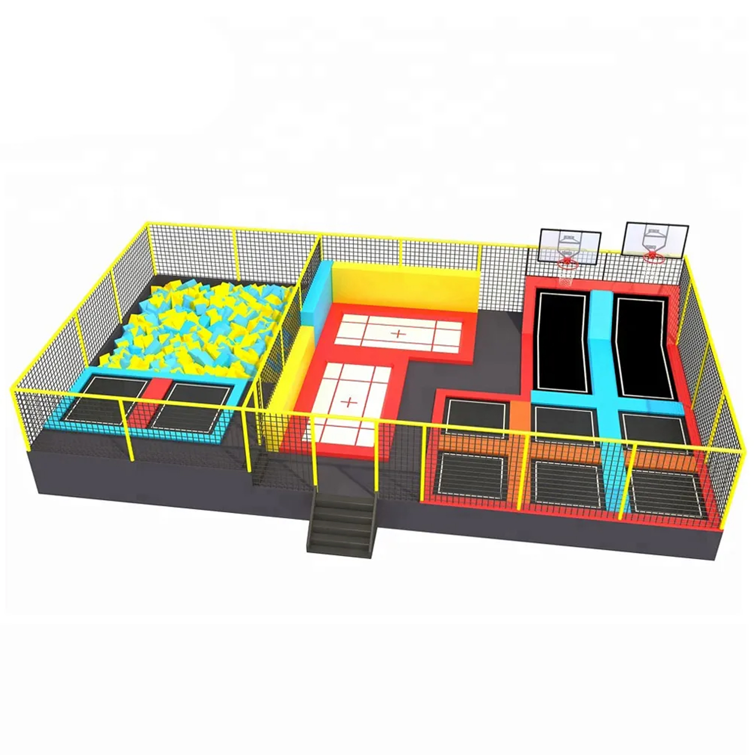Gran trampolín en Sports Hall