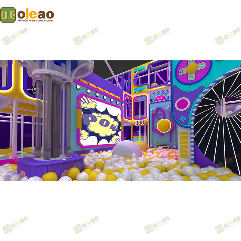 Indoor Playground Equipment Soft Play Toddler Climbing Kids Adventure Park (Foam Maze)