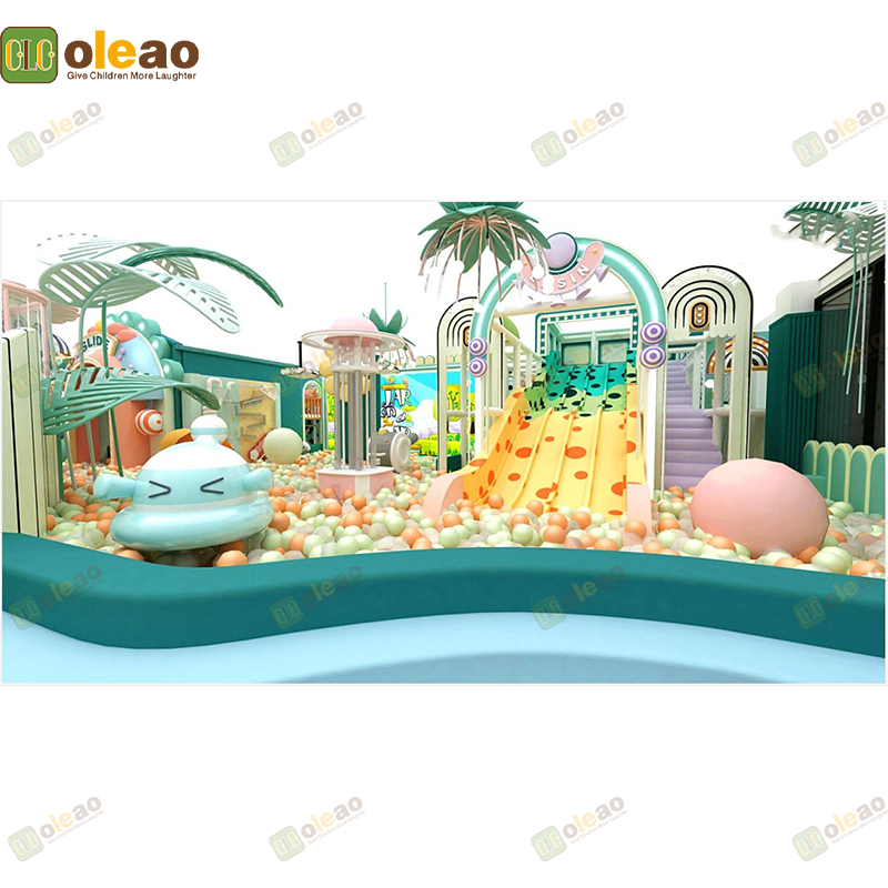 Binnen speeltuin Equipment Soft Play Toddler Climbing Kids Adventure Park (kruip door set