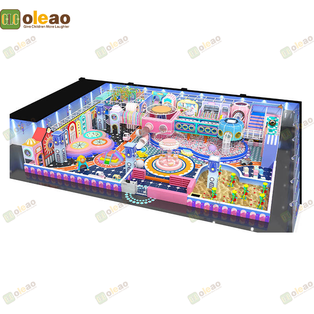 Indoor Playground Equipment Soft Play Toddler Climbing Kids Adventure Park (Soft Play Castle)