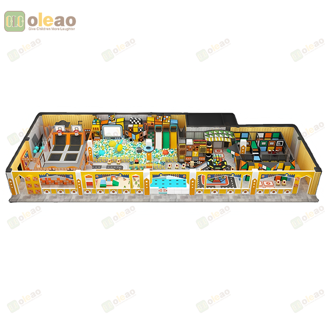 Palestra della giungla indoor e attrezzature per il gioco morbido per uso commerciale