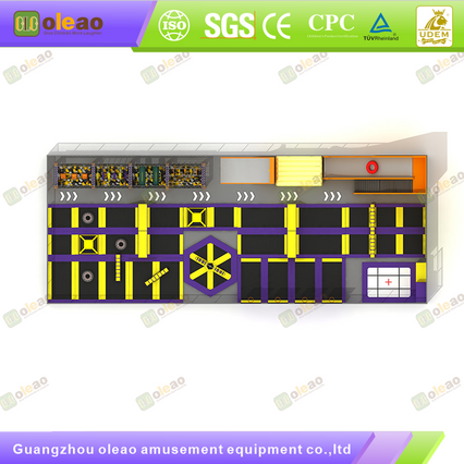 Trampoline Park – Heart-Healthy Adventure – Kids Adventure Park with Interactive Fitness