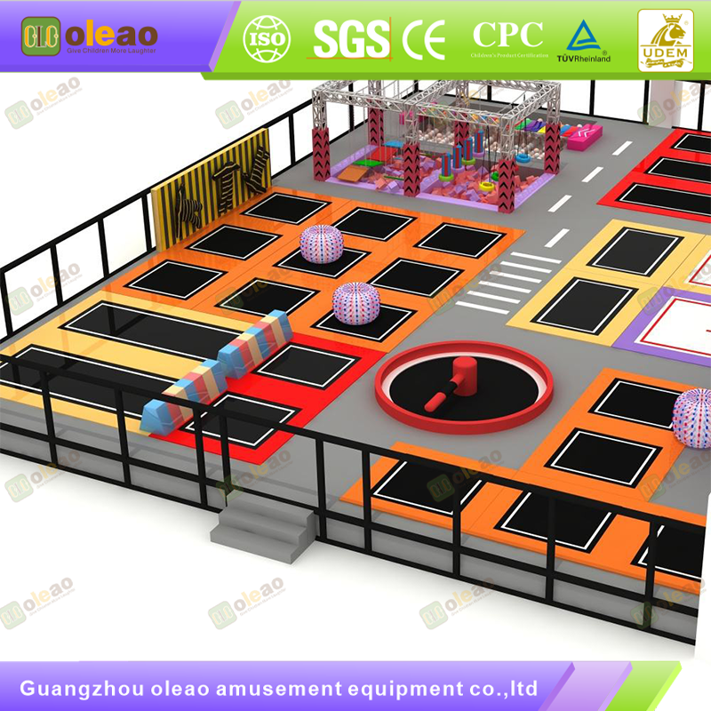  Trampoline Park – Strength-Training Playland – Kids Adventure Park with Challenge Zones
