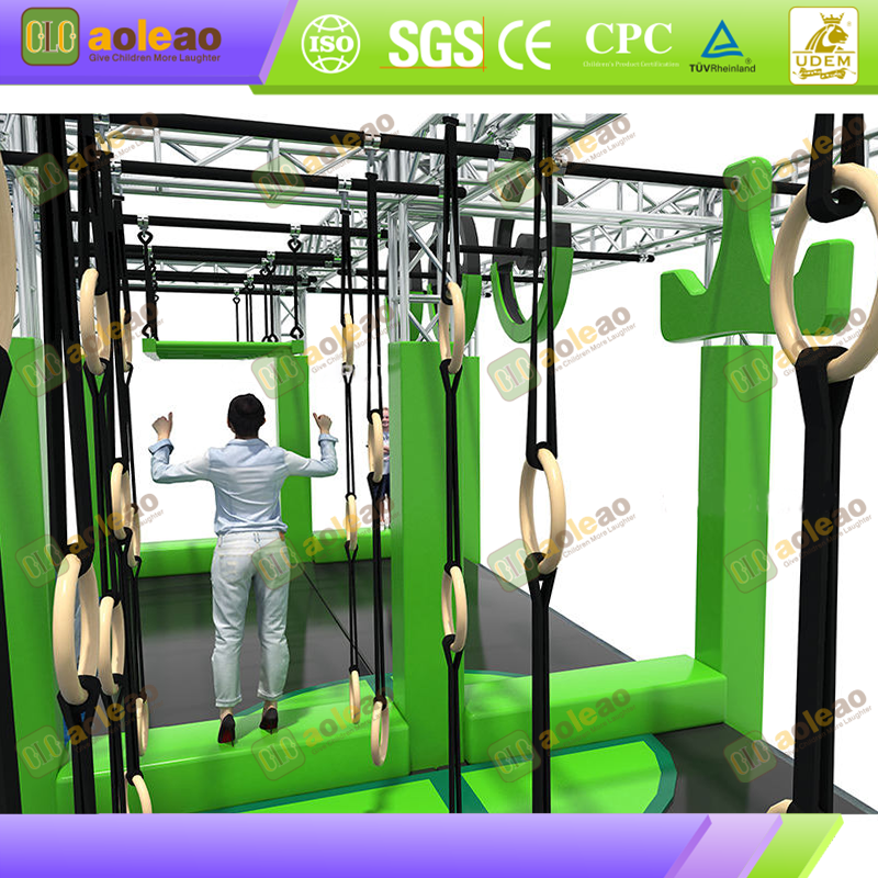 Ninja Course Integrated Skill and Entertainment Strength Training courses of a skill-training or recreational nature - Experience in Kids Adventure Park