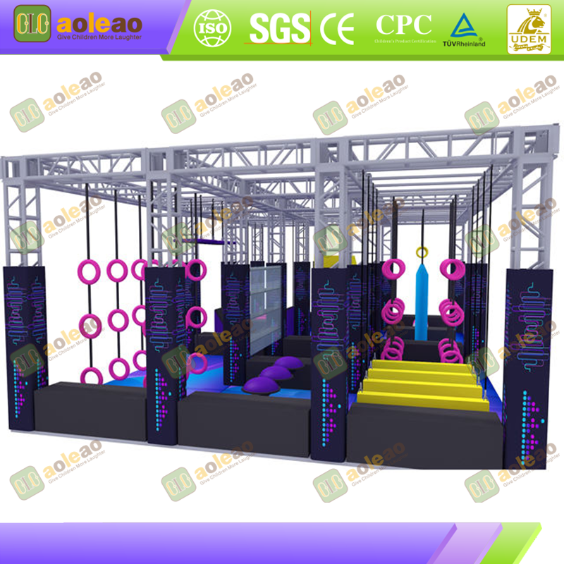 Ninja Course Strength Courses in Recreational Skill Training of a skill-training or recreational nature - Kids Adventure Space