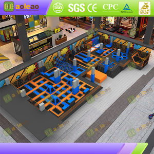 Trampoline Park – Balance-Improving Zone – Kids Adventure Park for Little Athletes