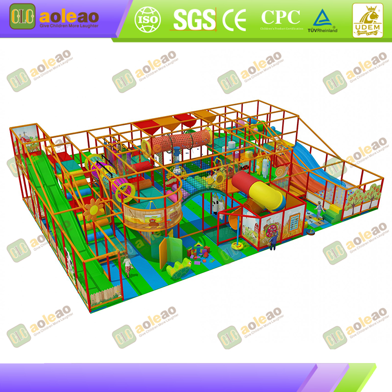 Kids' Indoor Playground + Wear-resistant & Durable Material + Long-term Amusement Park Operation + Reduce Replacement Cost
