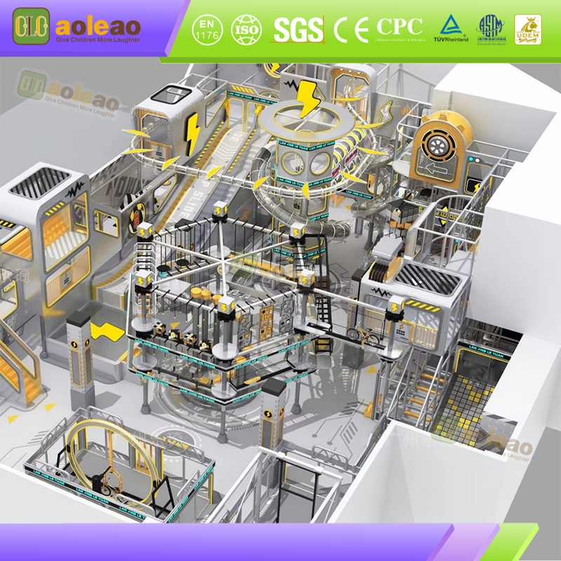 Playground Design Service + 3D Rendering & CAD + for Business Owners + Turnkey Solution