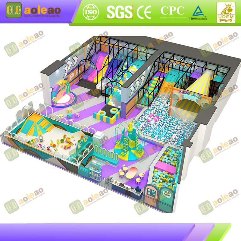 Foldable Frame Playground Castle - Quick Storage & Space-Saving - Family Villas/Private Clubs - Flexible Use & No Idle Time