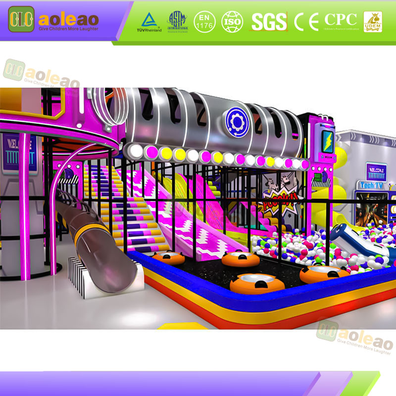 Indoor Anti-Slip Naughty Castle Anti-Slip Floor Design Indoor Play Area Safe No Slipping