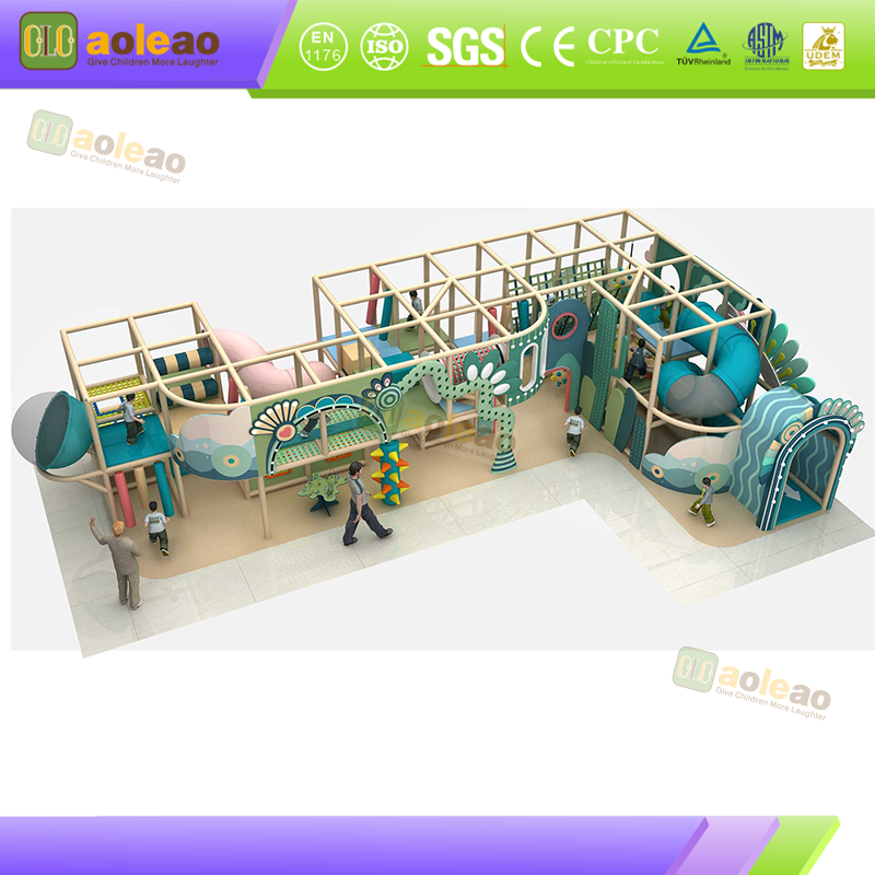 Anti-Slip Naughty Castle, Safety Mat, Indoor Playground, Anti-Fall & Anti-Bump