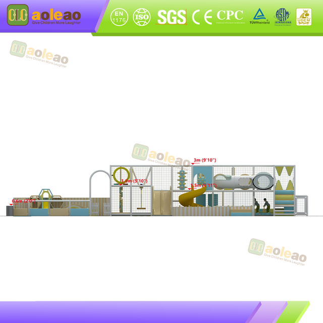 Medium Naughty Castle, Multi-Function, Training Center, Customer Attraction Tool