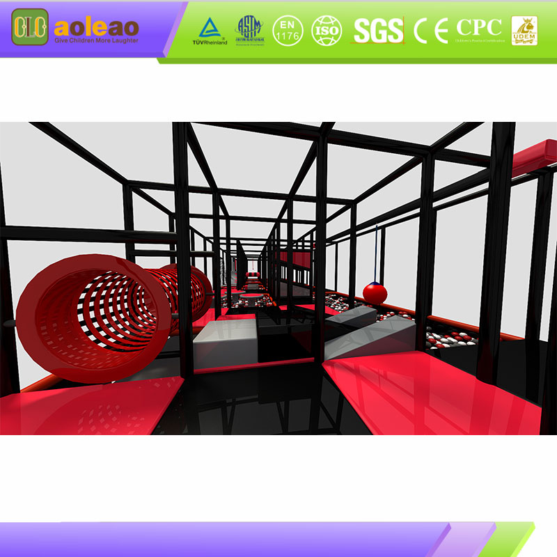 Indoor Ninja Extreme Obstacle-Competitive Gameplay-Sports Entertainment Venue-Immersive Experience | Aoleao