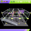Indoor Aerial Challenge Course-Multi-Difficulty Levels-Family Play Venue-Fun Physical Training | Aoleao