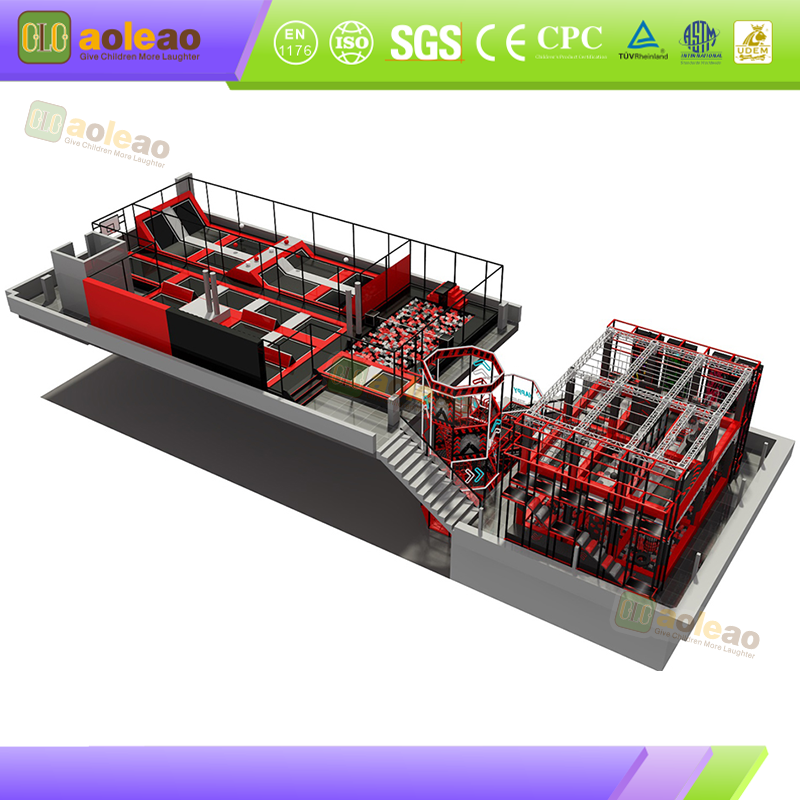 Trampoline Park – Healthy Play Haven – Kids Adventure Park with Team Challenges