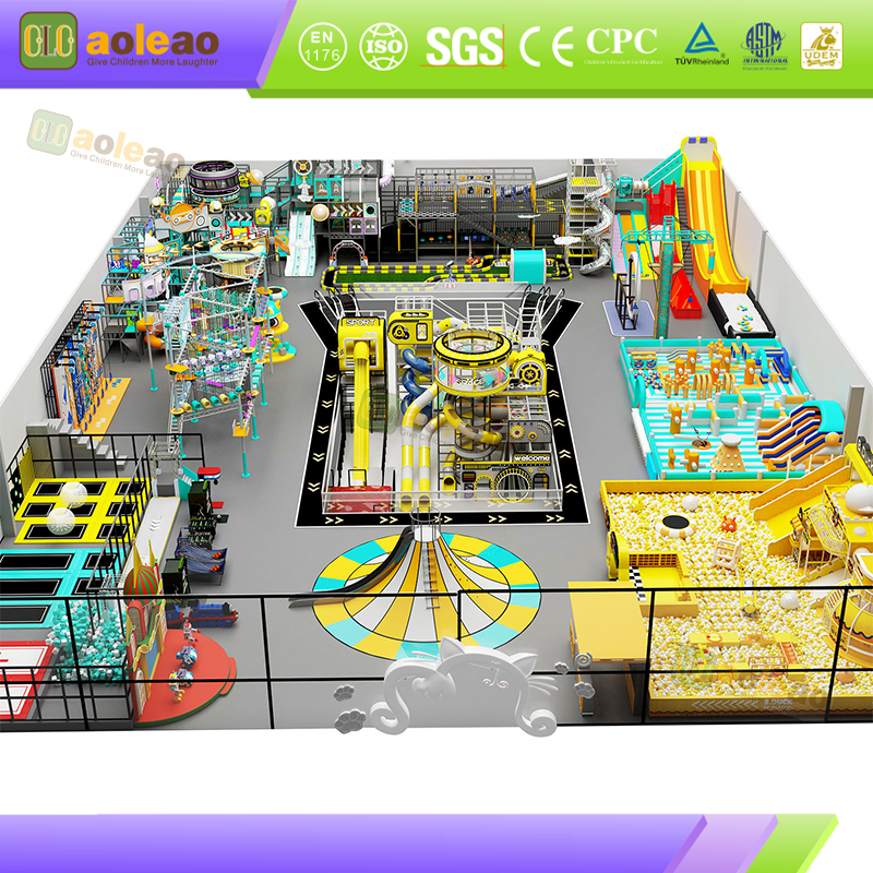 Indoor Playground Equipment Soft Play Toddler Climbing Kids Adventure Park (Toddler Activity Mat)