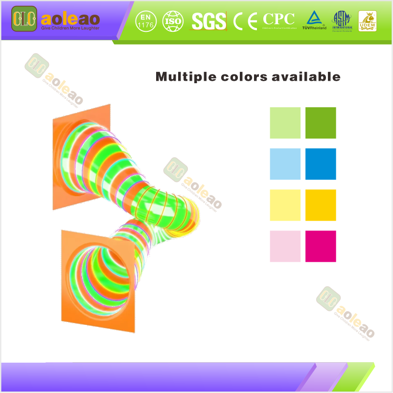 Indoor Playground Slide Set, Mall Atrium, Popular Kids Check-In Spot