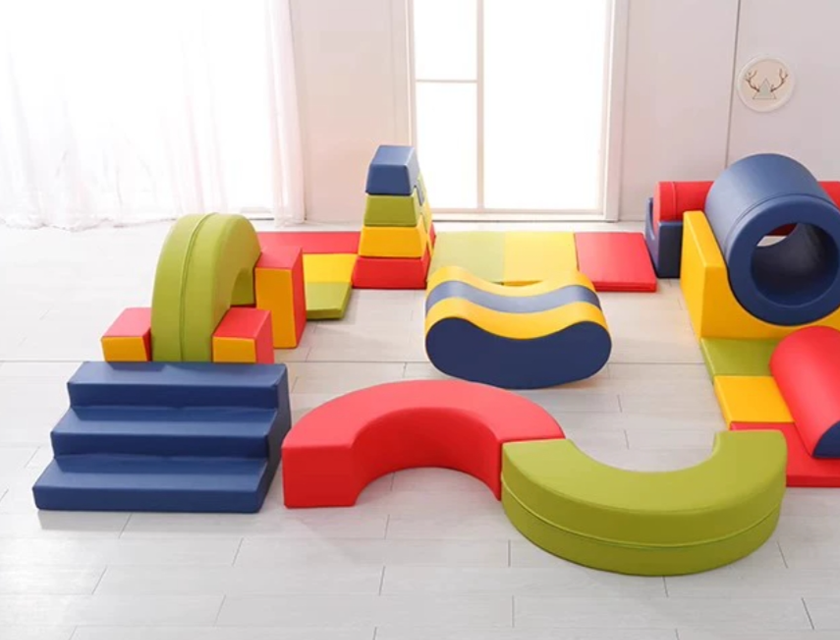 Soft games, children's training equipment, climbing, early education center, indoor combination soft pack toys