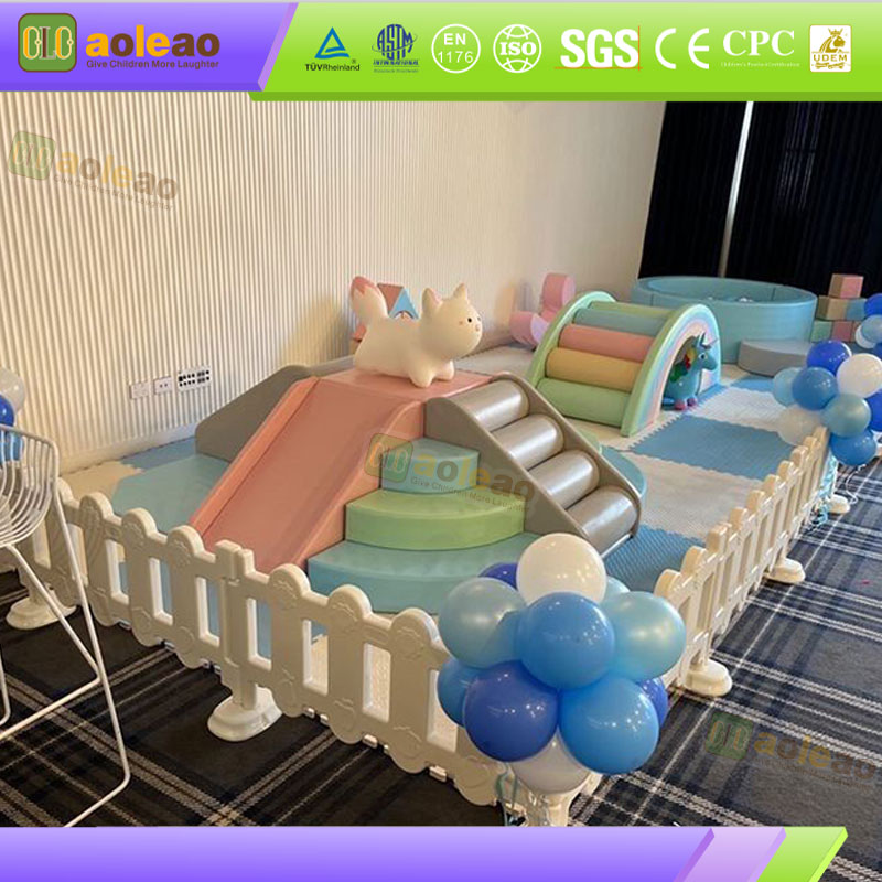 Soft Play Pen - Foldable Soft + Stable Base - Baby Play Zone - Portable Storage Safety | Aoleao