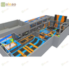 Commercial Adventure Trampoline Park with Dodgeball and Climbing Zone