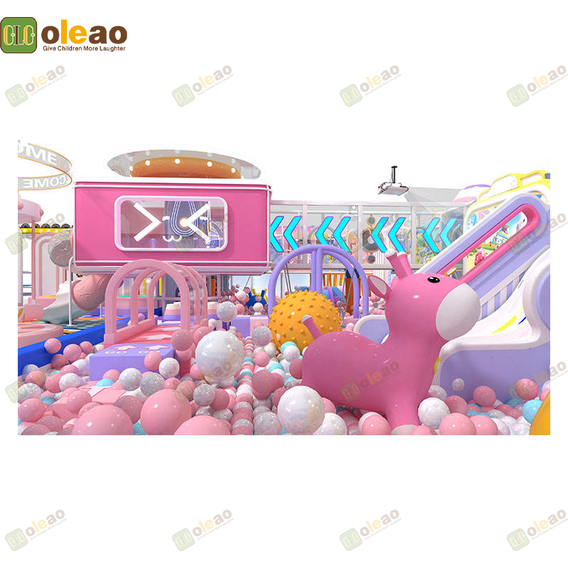 Indoor Playground Equipment Soft Play Toddler Climbing Kids Adventure Park (Soft Play Castle)