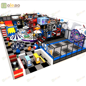 All-in-One Indoor Playground Systems – Trampoline, Slide & Climbing
