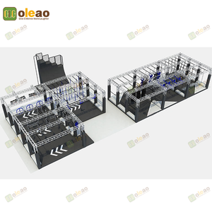Ninja khóa học Thử thách sức mạnh trong các khóa học về bản chất đào tạo kỹ năng hoặc giải trí - Chương trình Công viên phiêu lưu trẻ em
