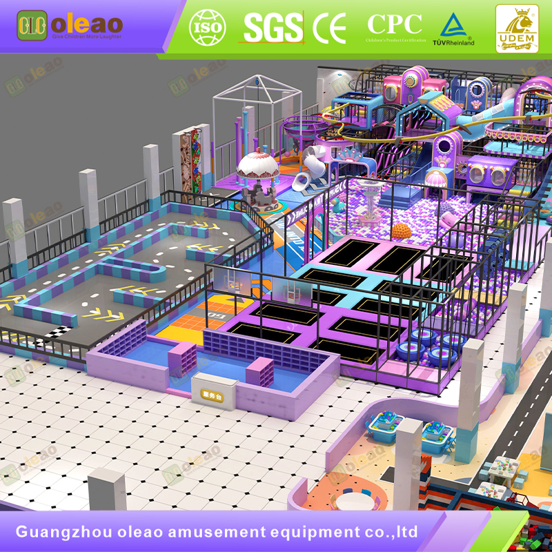  Mini Home Playground Castle with Customizable Size & Foldable Storage - For Villa Living Rooms/Kids' Bedrooms - Space-Saving & Parent-Child Interaction