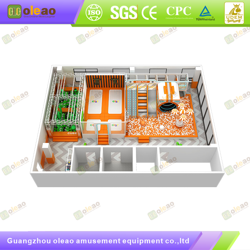  Home Playground Castle with Customizable Size & Foldable Storage - For Villa Living Rooms/Kids' Bedrooms - Space-Saving & Parent-Child Interaction