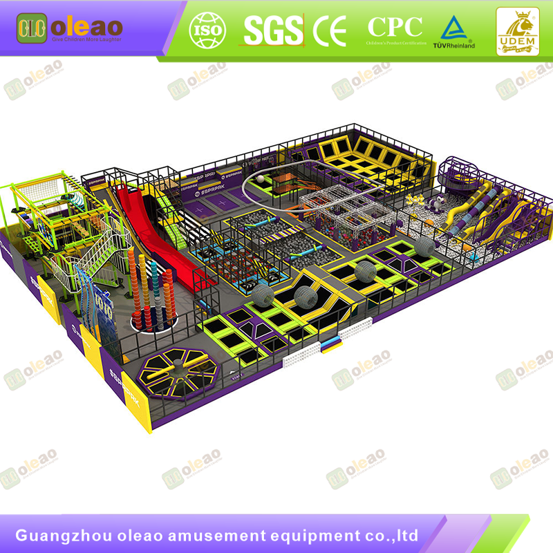 Trampoline Park – Flexibility-Building Arena – Kids Adventure Park for Curious Explorers