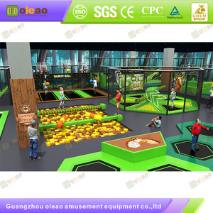  Trampoline Park – Coordination-Boosting Zone – Kids Adventure Park with Skill-Building Games