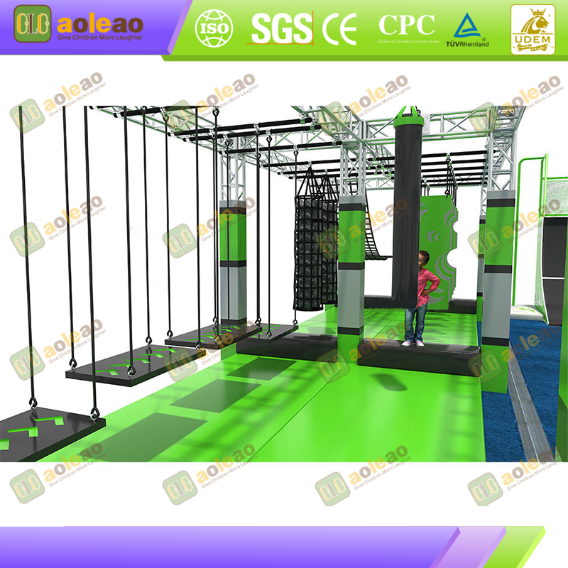 Ninja Course Integrated Skill and Entertainment Strength Training courses of a skill-training or recreational nature - Experience in Kids Adventure Park