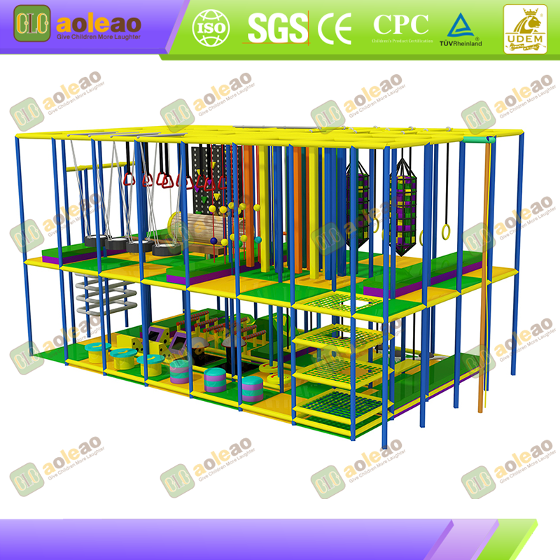 Ninja Course: Skill Training Recreational Nature and Strength Improvement in courses of a skill-training or recreational nature - Exclusive to Kids Adventure Park