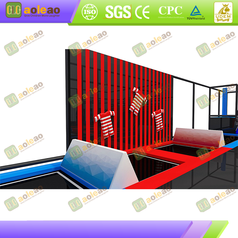 Trampoline Park – Fitness-Focused Playland – Kids Adventure Park with Relay Races