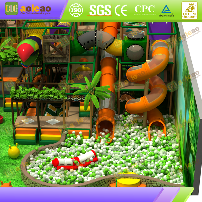 Forest Treehouse Soft Play Combo - Simulated Wooden House + Tunnel - For Parent-Child Restaurant - Themed Immersive Experience