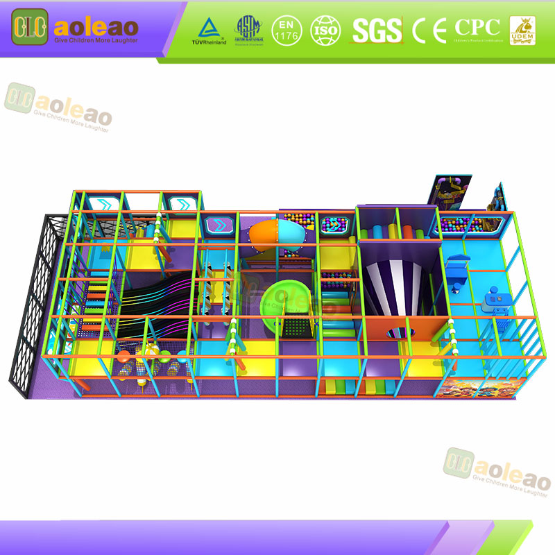 Indoor Themed Naughty Castle Multi-Level Adventure Design Parent-Child Entertainment Venue Traffic & Revenue Booster