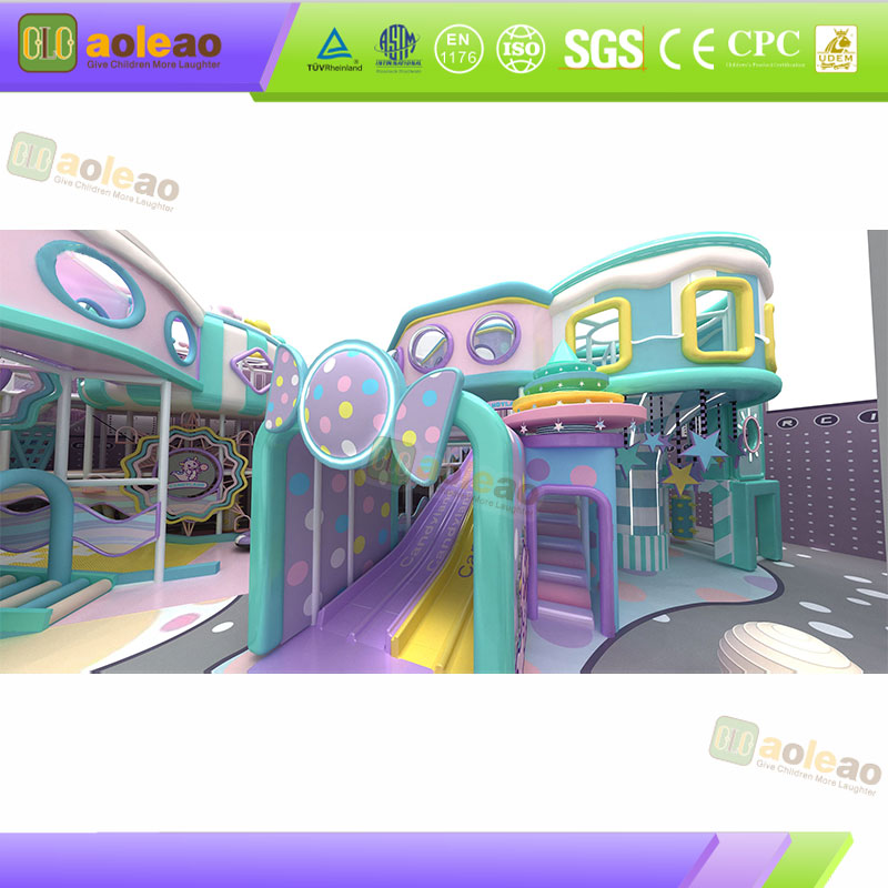 Indoor Planning Naughty Castle Free Layout Design Commercial Complex Rational Space Utilisation