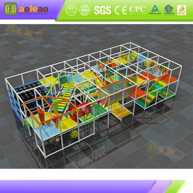 Naughty Castle Frame, Multi-Level Challenge, Mall Parent-Child Park, S&auml;ker och enkel anv&auml;ndning