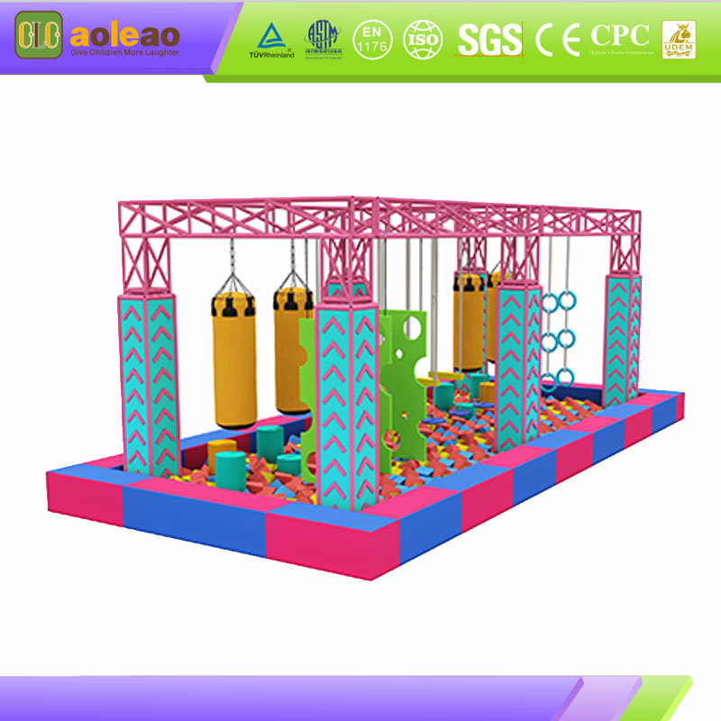 Indoor Ninja Fitness Expansion-Adjustable Difficulty-Team Building Base-All Age Available | Aoleao