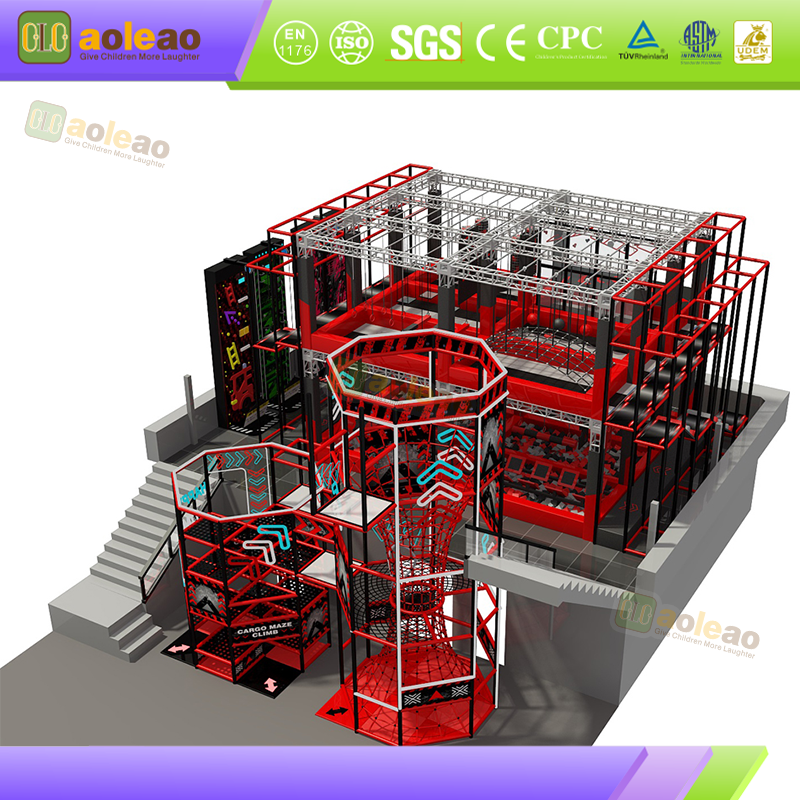 Trampoline Park – Healthy Play Haven – Kids Adventure Park with Team Challenges