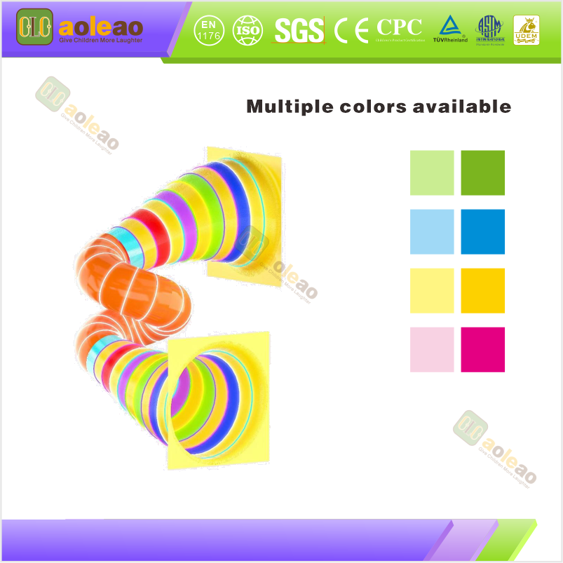 Indoor Playground Slide Set, Mall Atrium, Popular Kids Check-In Spot