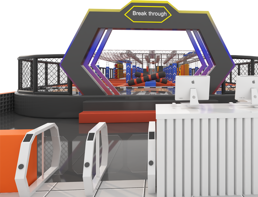 Large Ninja Course Equipment