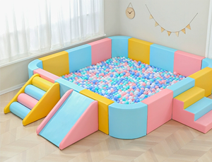 প্রারম্ভিক শৈশব শিক্ষা কেন্দ্র বেবি সেন্সরি ইন্টিগ্রেশন ট্রেনিং ক্লাইম্বিং ইনডোর সফট প্যাকেজ স্লাইড