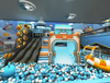 Multi Functional Trampoline Slide Amusement Park