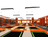 Multi Area Trampoline, Ocean Ball Slide, Amusement Park Equipment