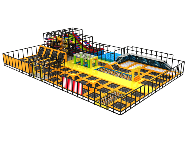 Multi Functional Trampoline Amusement Park Equipment