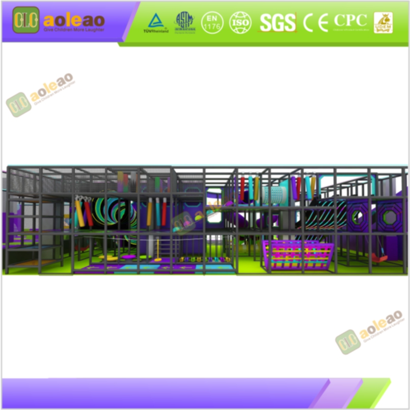 Commercial Play Structure - High Load-bearing - Family Entertainment Center - Factory Wholesale | Aoleao