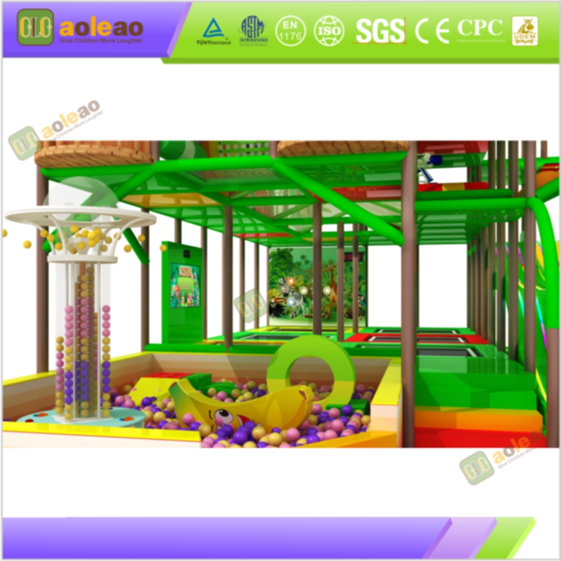 Indoor Forest Naughty Castle Natural Scene Restoration Kindergarten Play Area Intellectual & Physical Development
